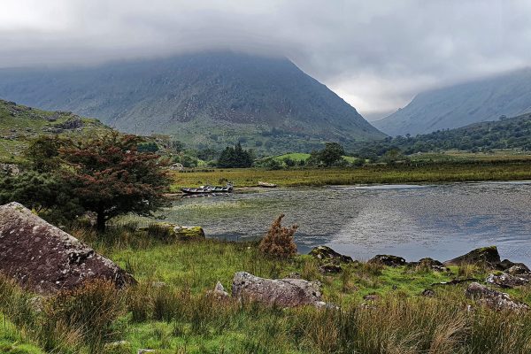 View of Lake Cummeenduff facing west