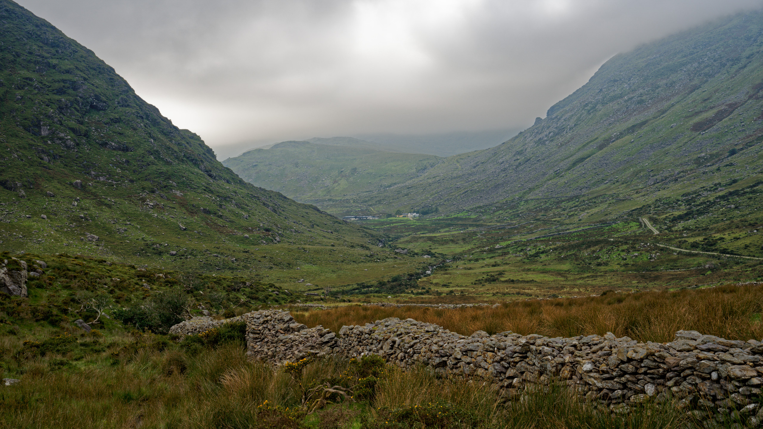View of the Black Valley past Kissane's Cottage