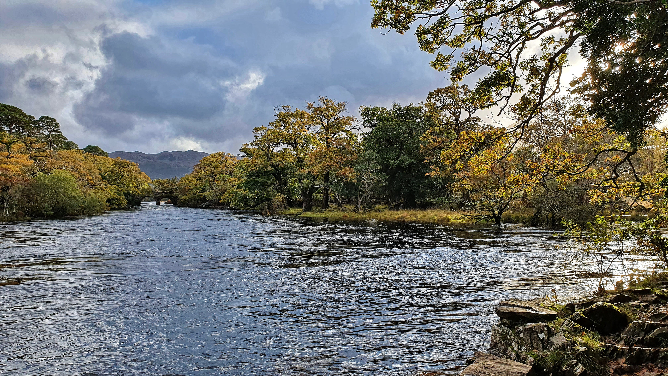 The Old Weir Bridge at the Meeting of the Waters, Killarney National Park