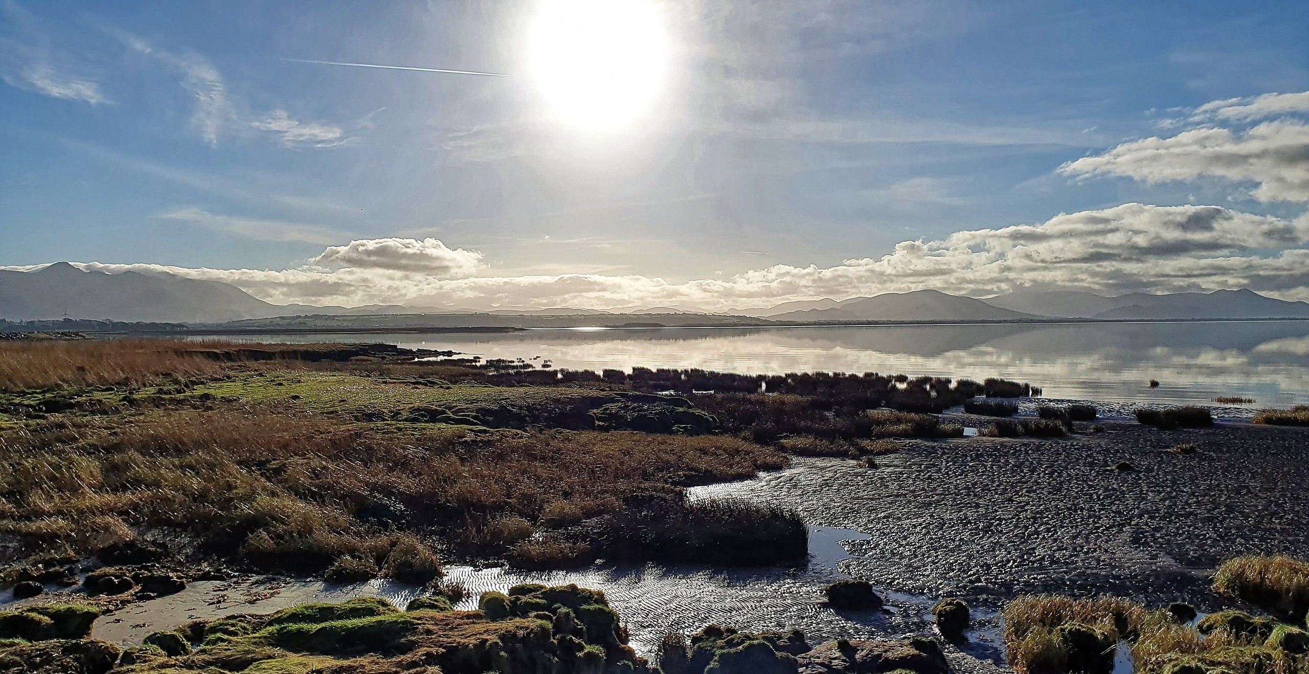 Looking southwest toward the Iveragh Peninsula